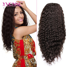 100% Human Hair Wig Deep Wave Lace Front Wig